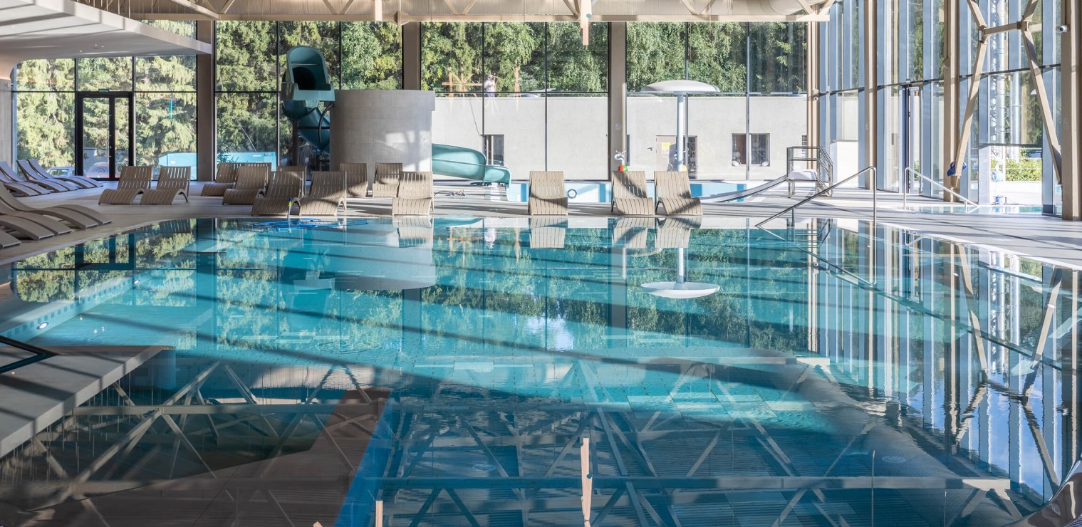 Переливной бассейн 17*10 м