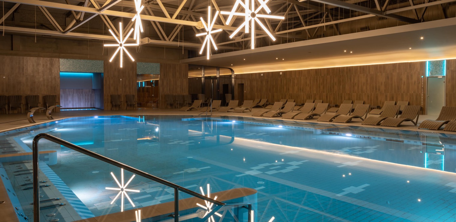 Переливной бассейн 17*10 м